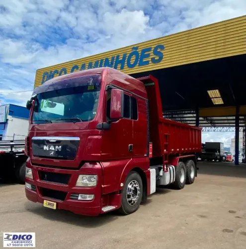 MAN/TGX29.440 6X4 T 2013 com Caçamba