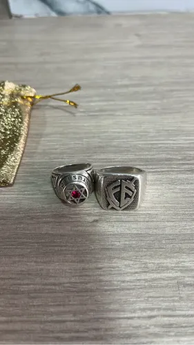 Anel de Prata 950 maciço masculino exclusivo