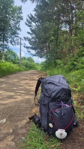 Mochila de adulto homem de Trekking 50L+10L Air MT500 Simond Cinza