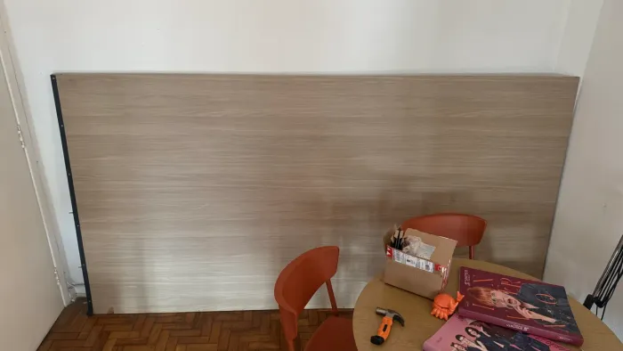 Doação painel de madeira