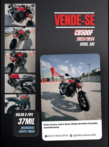 Vendo CB500f /2023