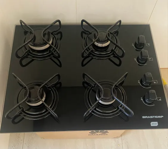 Fogão cooktop Brastemp 4 bocas