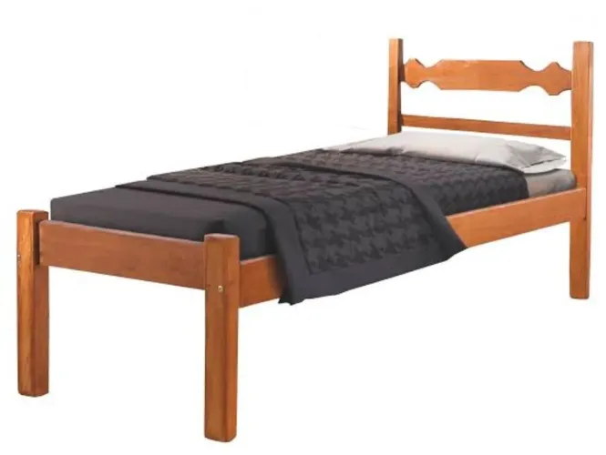 Cama solteiro macanaiba 