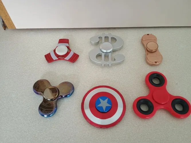 Lote de fidget spimner raros