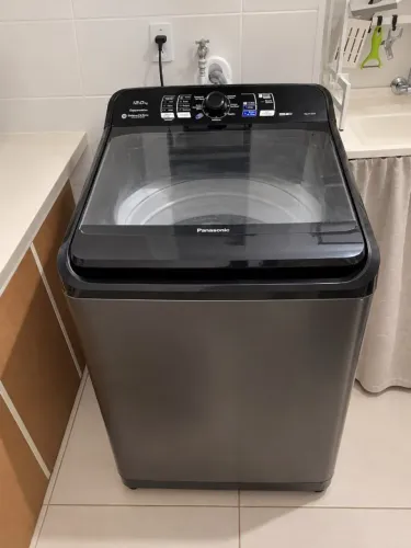 Máquina De Lavar Panasonic 12kg Titânio