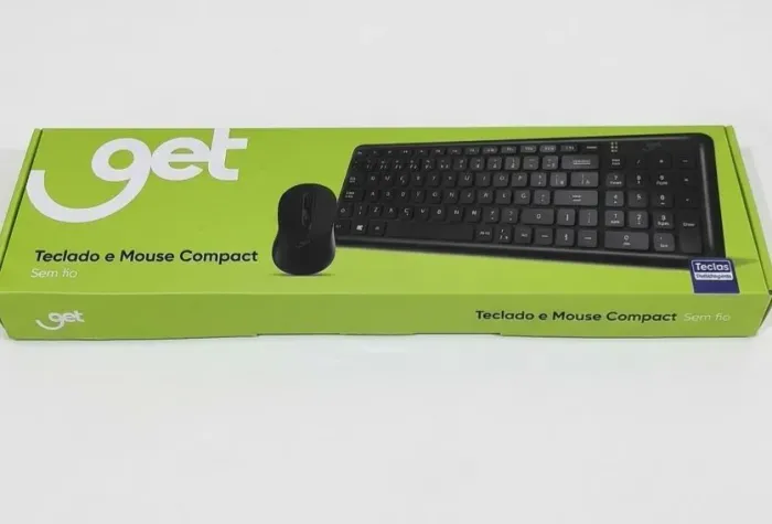 Teclado e mouse novo nunca usado