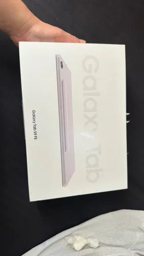 Tablet s9 fe da Samsung de 128g lilás