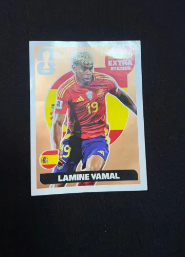 Figurinha Bronze Lamine Yamal