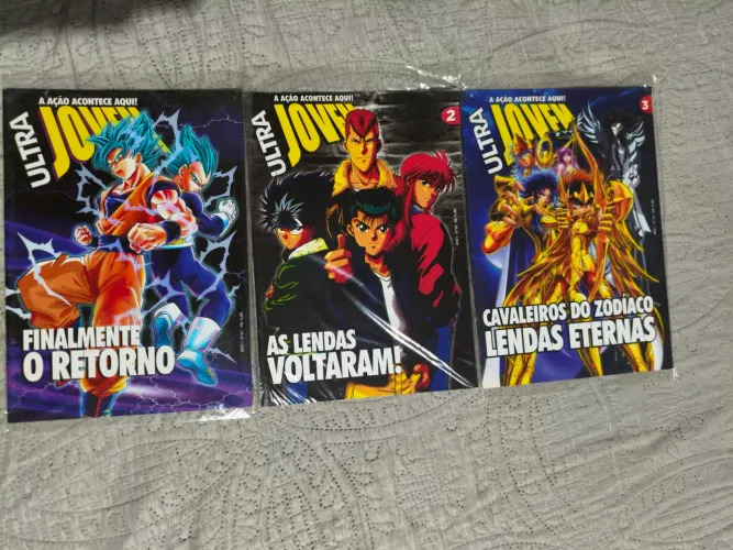 Lote de revistas novas ultra jovem N 1, 2 e 3