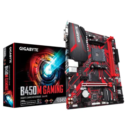 Placa mãe B450M Gigabyte Gaming (NF/GARANTIA)