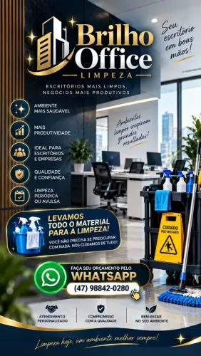 Limpeza Profissional em Joinville