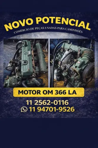MOTOR OM 366 5A COMPLETO