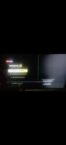 Tv smart Sony Bravia 65 Polegadas Com Listas na Tela e um Pouco escura de Resto Funciona .