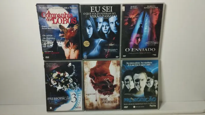 Coleção Terror Filmes Originais R$:150 Reais