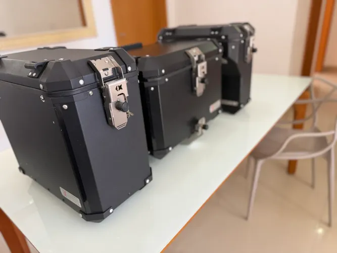 Kit Top Case e Malas Laterais EXVENTURE