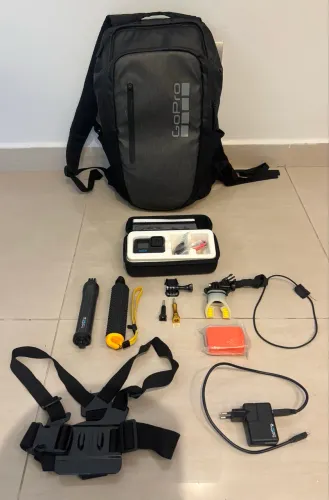 GO PRO HERO 11 BLACK + ACESSÓRIOS + MOCHILA