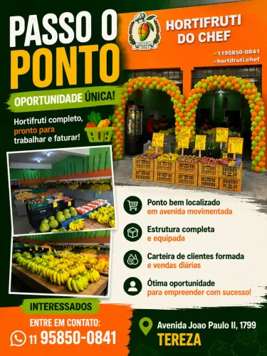 Passo ponto Hortifruti