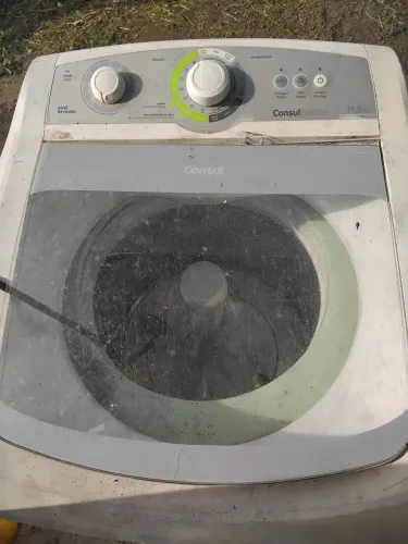 Maquina de lavar pra retirada de peças