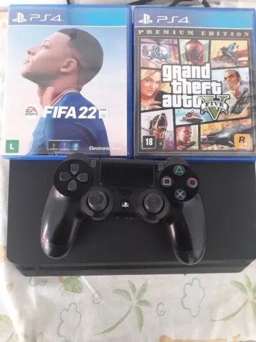 VENDO PLAYSTATION 4 SLIM 1TB 2JOGOS PRA SAIR RAPIDO R$1450 OU TOU POR UM PC GAMER