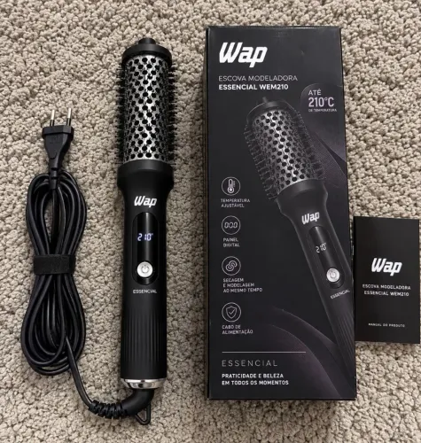 ESCOVA MODELADORA WAP ESSENCIAL WEM210 ? NOVÍSSIMA! ?