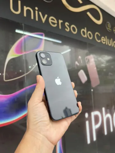 iPhone 12 <br>?77%<br>64GB<br>R$ 1.299