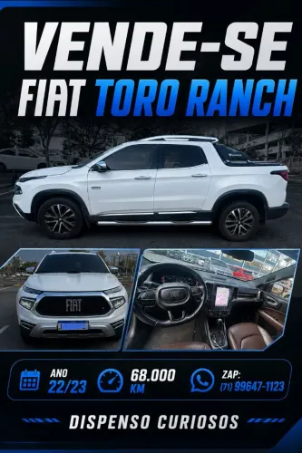 Fiat Toro Ranch 2.0 16V 4X4 Diesel Aut. 2023