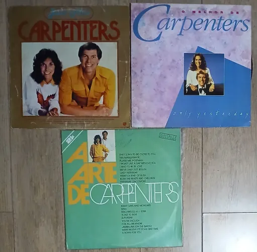 3 Discos de Vinil Carpenters 