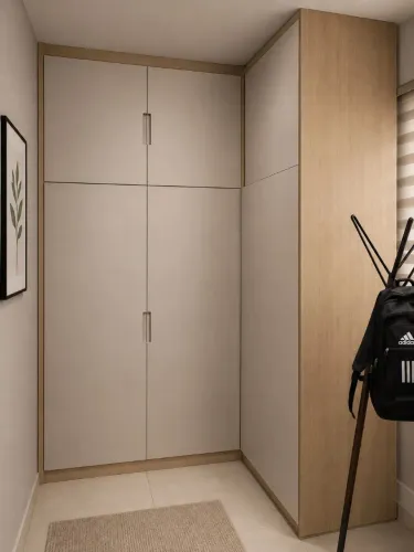 Guarda roupa planejado MDF em L