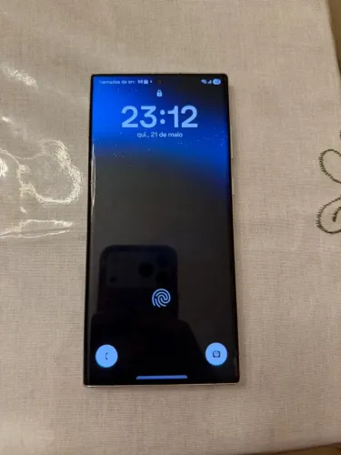 Samsung S22 Ultra branco perolizado