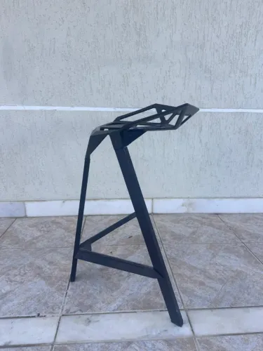 8 Banquetas: Magis Stool H Pretas. Lote Completo | Oportunidade