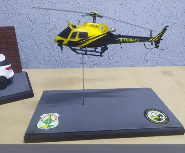 Helicóptero Polícia Militar e Detran DF