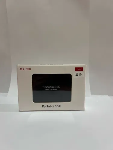 SSD Externo Portátil M.2 de 4 TB com conexão Type-C