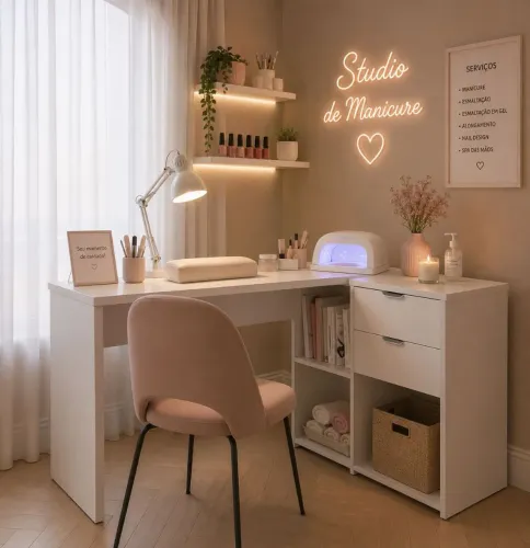 MESA PARA MANICURE 