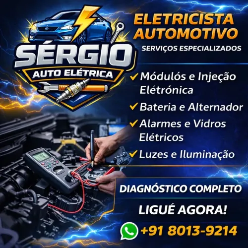 Sérgio eletricista automotivo e Danilo Detailer 