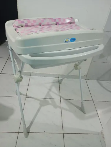 Trocador, anda já e cadeira de alimentação.