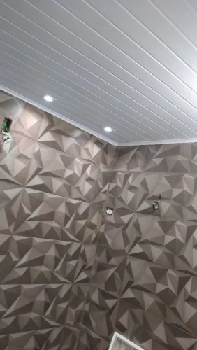 Instalação de forro de PVC 
