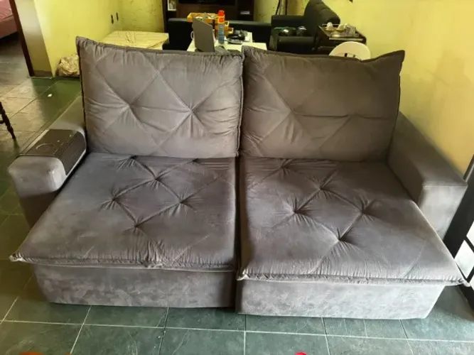 VENDO SOFÁ RETRATIL 3 LUGARES