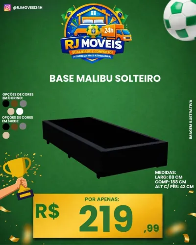 Base box solteiro