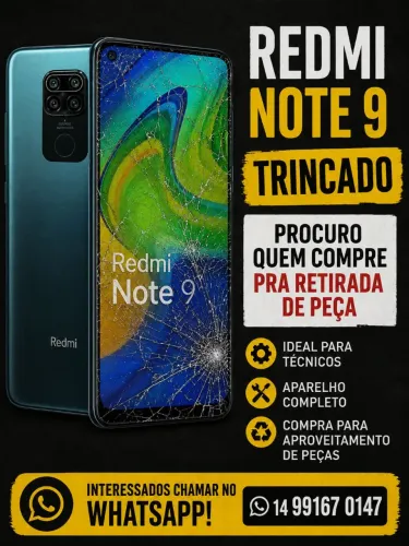 Xiaomi redmi 9 para retirada de peças