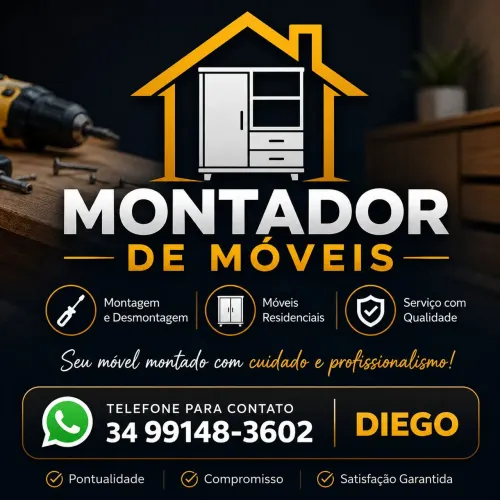 Montador de Móveis- Montagem de Móveis 