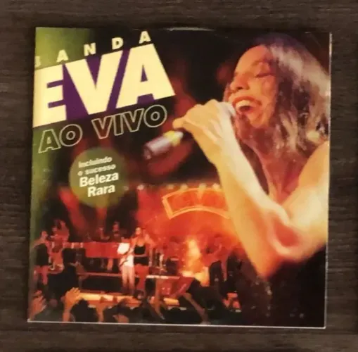 CD Banda Eva - 1997 - Ao Vivo (ler descrição) Excelente estado de conservação