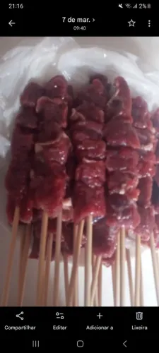 Churrasquinho de 2 reais