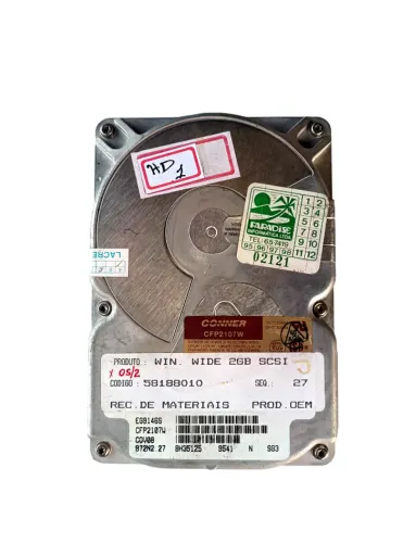 winchester hd conner CFP2107W WIDE 2GB SCSI HD1