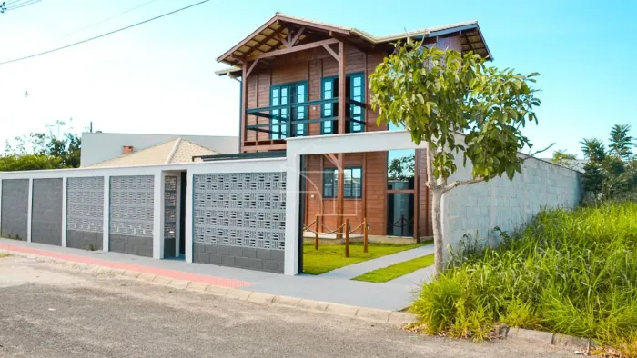 Casa em Praia Grande com 4 dormitórios - Condomínio Fazenda Agazeh