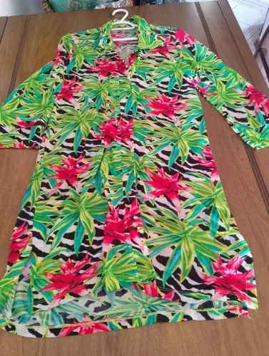 VESTIDO TIPO CAMISÃO DA LÍQUIDO TAMANHO M
