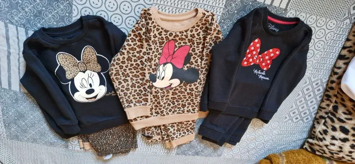3 conjuntos moleton Minnie mouse(tam3 anos)