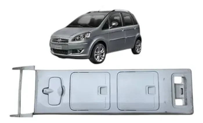Console Teto Central Porta Objetos Fiat Idea 2006 2008 2012