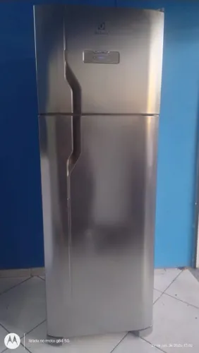 Geladeira Eletrolux inox Frost Free 370 litros, ENTREGA A COMBINAR