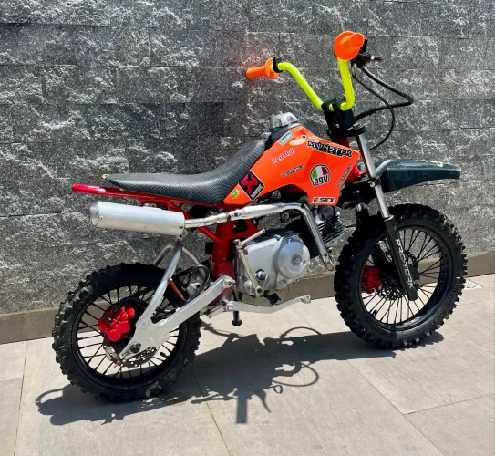 Mini moto tr100f 100cc infantil ate 12 anos