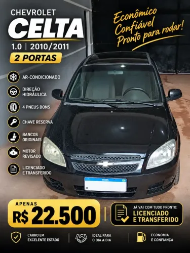 Chevrolet Celta Spirit 1.0 MPFI 8V Flexpower 3P 2010